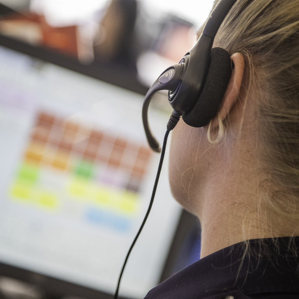 control member of control staff